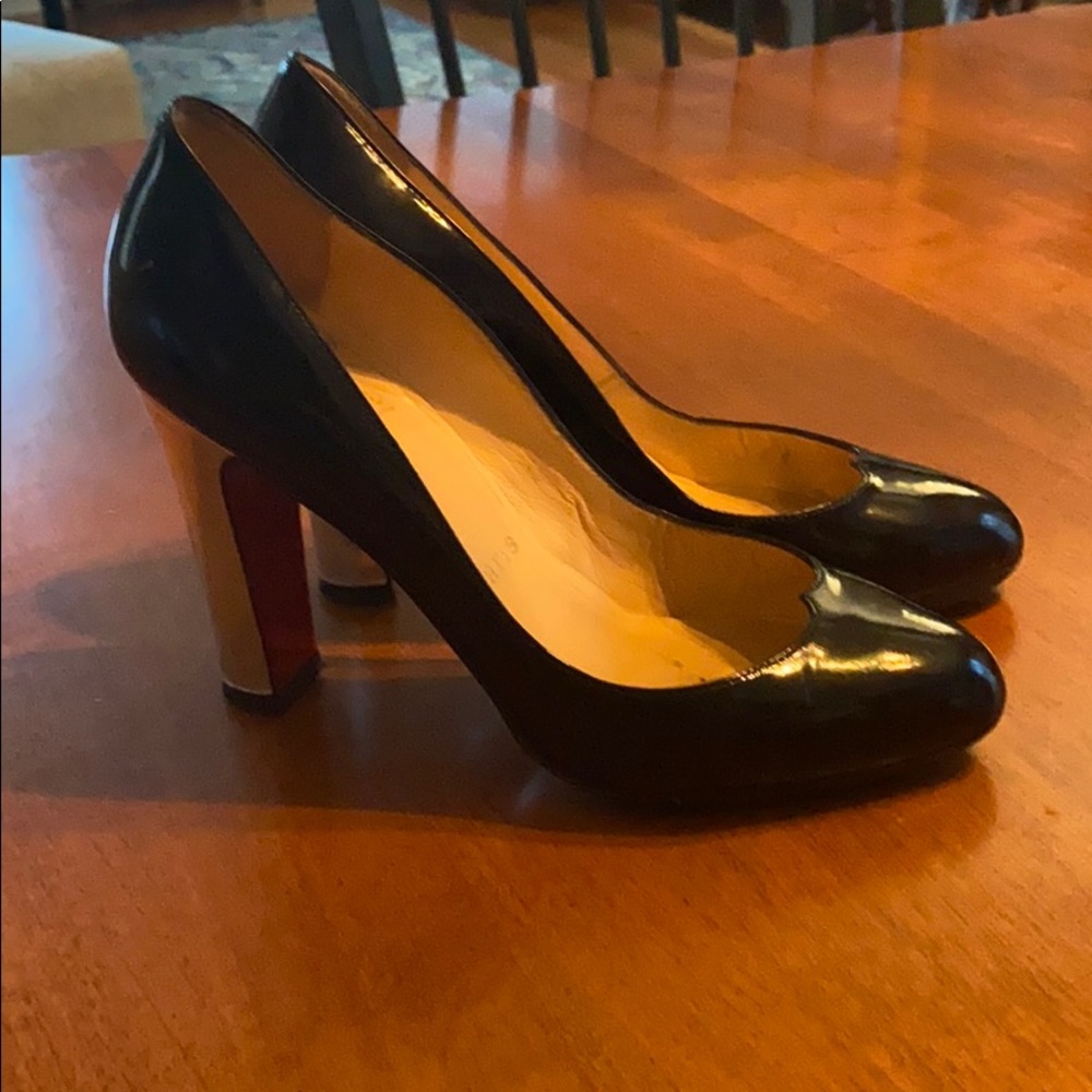 Christian Louboutins Patten Heel- 6.5